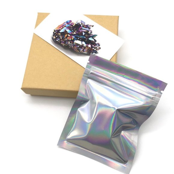 BLACK OBSIDIAN CRYSTAL PENDANT NECKLACE 22… - Picture 2 of 2